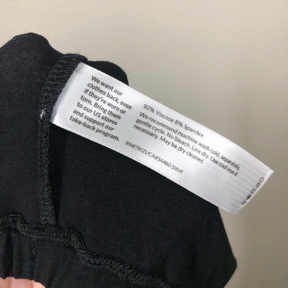 Eileen Fisher Pull On Stretch Wide Leg Cropped Pants Viscose Spandex 1X - Picture 6 of 7